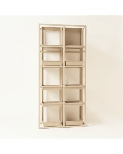 Glen Crest Empty Vertical Garden Frame - Beige (synthetic illustration; no displayed measurements)