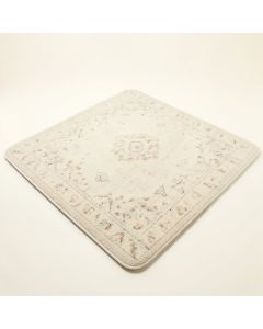 Pittsfield Bohemian Tufted Wool Cream Area Rug (synthetic illustration; no displayed measurements)