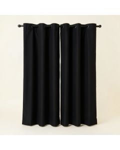 Wayfair Basics® Solid Max Blackout Thermal Grommet Single Curtains Panel (synthetic illustration; no displayed measurements)
