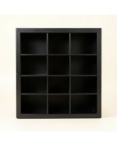 Hazel Bend Empty Mug-Storage Cabinet Insert - Black (synthetic illustration; no displayed measurements)