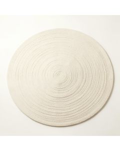 Summit Branch Round Area Rug - Cream (synthetic illustration; no displayed measurements)