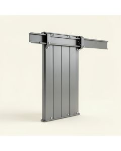 407 Top Mount Premium Single Track Sliding Barn Door Hardware Kit (synthetic illustration; no displayed measurements)