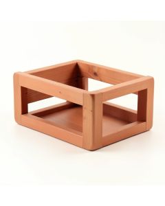 Rowan Dale Empty Furniture-Style Pet Crate - Terracotta (synthetic illustration; no displayed measurements)