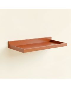 Hill Bluff Wall-Mounted Shelf - Terracotta (synthetic illustration; no displayed measurements)