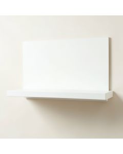 River Brook Wall-Mounted Shelf - White (synthetic illustration; no displayed measurements)