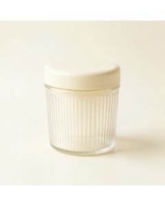 Cove Dale Storage Canister With Lid - Ivory (synthetic illustration; no displayed measurements)