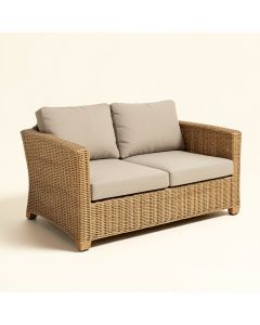 Claire Patio Sofa With Cushions (synthetic illustration; no displayed measurements)