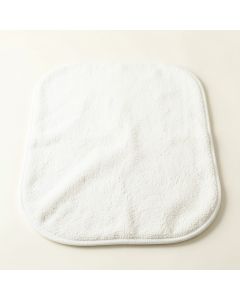 Birch Edge Bath Mat - White (synthetic illustration; no displayed measurements)