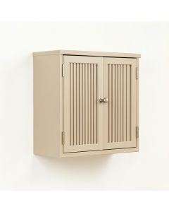 Slate Brook Wall-Mounted Entry Cabinet - Beige (synthetic illustration; no displayed measurements)