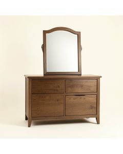 Zigler 7 Drawer Double Dresser With Mirror (synthetic illustration; no displayed measurements)