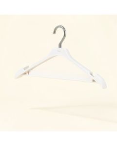 Fretwell Plastic Hangers With Clips For Skirt/Pants (synthetic illustration; no displayed measurements)