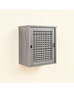 Dune Bridge Wall-Mounted Entry Cabinet - Gray (synthetic illustration; no displayed measurements)