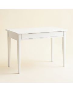 Cove Edge Writing Desk - White (synthetic illustration; no displayed measurements)