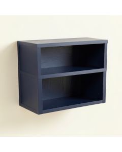 Hill Arc Wall-Mounted Shelf - Navy (synthetic illustration; no displayed measurements)