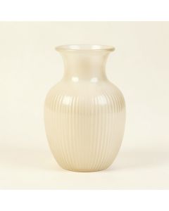 Field Bridge Empty Decorative Vase - Ivory (synthetic illustration; no displayed measurements)