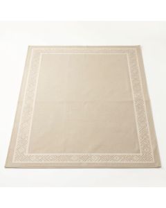 Lake Bend Rectangular Area Rug - Beige (synthetic illustration; no displayed measurements)