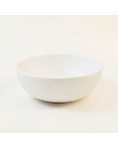 Elm Crest Dining Bowl - White (synthetic illustration; no displayed measurements)