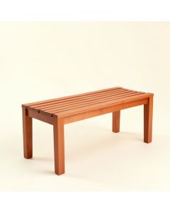 Linden Bend Indoor Bench - Terracotta (synthetic illustration; no displayed measurements)