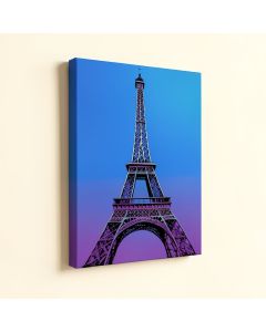 Pop Art Paris Eiffel Tower Graphic Art On Wrapped Canvas (synthetic illustration; no displayed measurements)