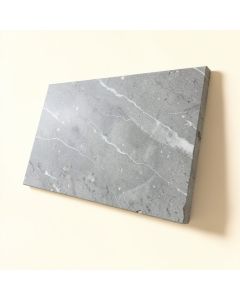 Carrara 2 '' X 8 '' Marble Subway Tile In Gray (synthetic illustration; no displayed measurements)