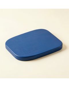 Ridge Bend Cutting Board - Blue (synthetic illustration; no displayed measurements)