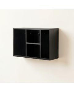 Field Arc Wall-Mounted Entryway Organizer Shelf (synthetic illustration; no displayed measurements)