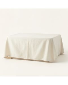 Bay Bridge Flat Bed Sheet - Ivory (synthetic illustration; no displayed measurements)