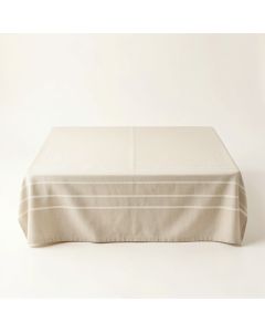 Summit Canyon Flat Bed Sheet - Beige (synthetic illustration; no displayed measurements)