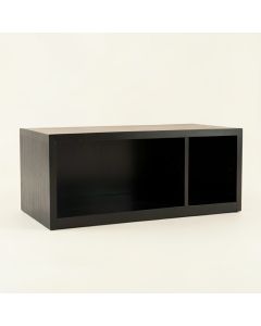 Dawn Crest Shoe Storage Bench - Black (synthetic illustration; no displayed measurements)