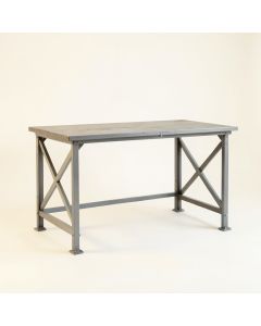 Dune Branch Empty Workshop Workbench - Gray (synthetic illustration; no displayed measurements)