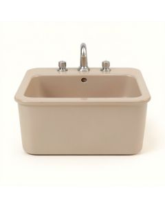 Front Fireclay Single Bowl 33 '' L X 18 '' W Farmhouse Apron Kitchen Sink (synthetic illustration; no displayed measurements)