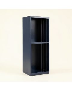 Slate Branch Narrow Cubby Tower - Navy (synthetic illustration; no displayed measurements)