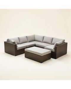 Merlyn 9 Piece Sectional Seating Group With Cushions (synthetic illustration; no displayed measurements)