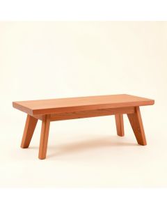 Cove Branch Indoor Bench - Terracotta (synthetic illustration; no displayed measurements)