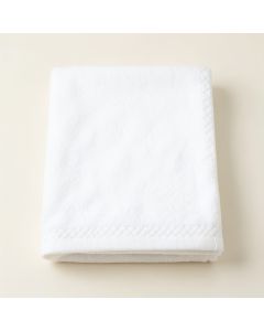 Ridge Crossing Bath Towel - White (synthetic illustration; no displayed measurements)