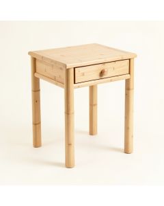Juniper Branch Side Table - Beige (synthetic illustration; no displayed measurements)