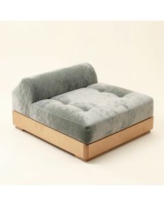Bartlomiej 74 '' Chenille Armless Sleeper (synthetic illustration; no displayed measurements)