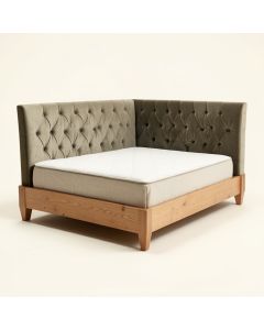 Rita Tufted Upholstered Low Profile Standard Bed (synthetic illustration; no displayed measurements)