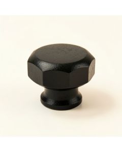 Spruce Arc Cabinet Knob Without Packaging - Black (synthetic illustration; no displayed measurements)