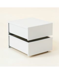 Slate Falls Under-Desk Drawer Unit - White (synthetic illustration; no displayed measurements)