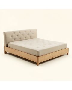 Colleen Tufted Upholstered Low Profile Platform Bed (synthetic illustration; no displayed measurements)