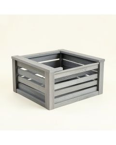 Summit Arc Empty Furniture-Style Litter Enclosure - Gray (synthetic illustration; no displayed measurements)