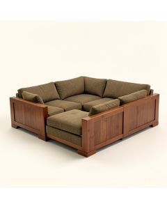Wautoma 177 '' Wide Symmetrical Modular Corner Sectional (synthetic illustration; no displayed measurements)