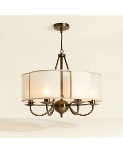 Sina 4 - Light Statement Drum Chandelier (synthetic illustration; no displayed measurements)