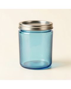 Dawn Bluff Storage Canister With Lid - Blue (synthetic illustration; no displayed measurements)