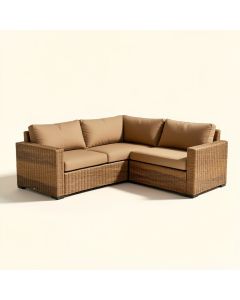 Majorca Patio Sectional With Sunbrella Cushions (synthetic illustration; no displayed measurements)
