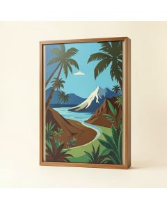 Hawaii Graphic Art (synthetic illustration; no displayed measurements)