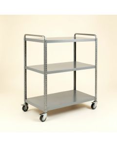 Vale Crossing Empty Rolling Workshop Cart - Gray (synthetic illustration; no displayed measurements)