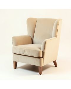 Sturm 36.75 '' Wide Velvet Wingback Chair (synthetic illustration; no displayed measurements)