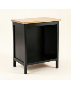 Moss Crossing Freestanding Laundry Folding Counter - Black (synthetic illustration; no displayed measurements)